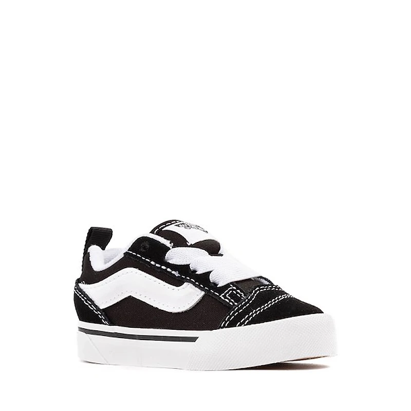 Chaussure de skate Vans Knu Skool - Bébés / Tout-petits Noire Blanche