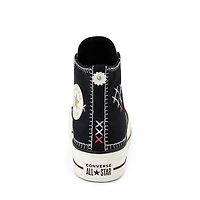Basket Converse Chuck Taylor All Star Hi Lift Stitch pour femmes - Noire