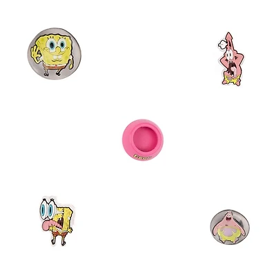 Paquet de 5 breloques Jibbitz™ SpongeBob SquarePants™ x Crocs - Multicolore