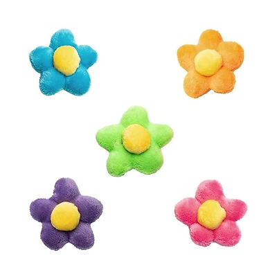 Paquet de 5 breloques Crocs Jibbitz™ Plush Flower - Multicolore