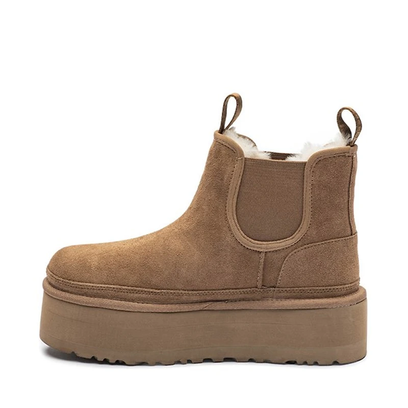 Botte Chelsea à plateforme UGG® Neumel pour femmes - Châtaigne