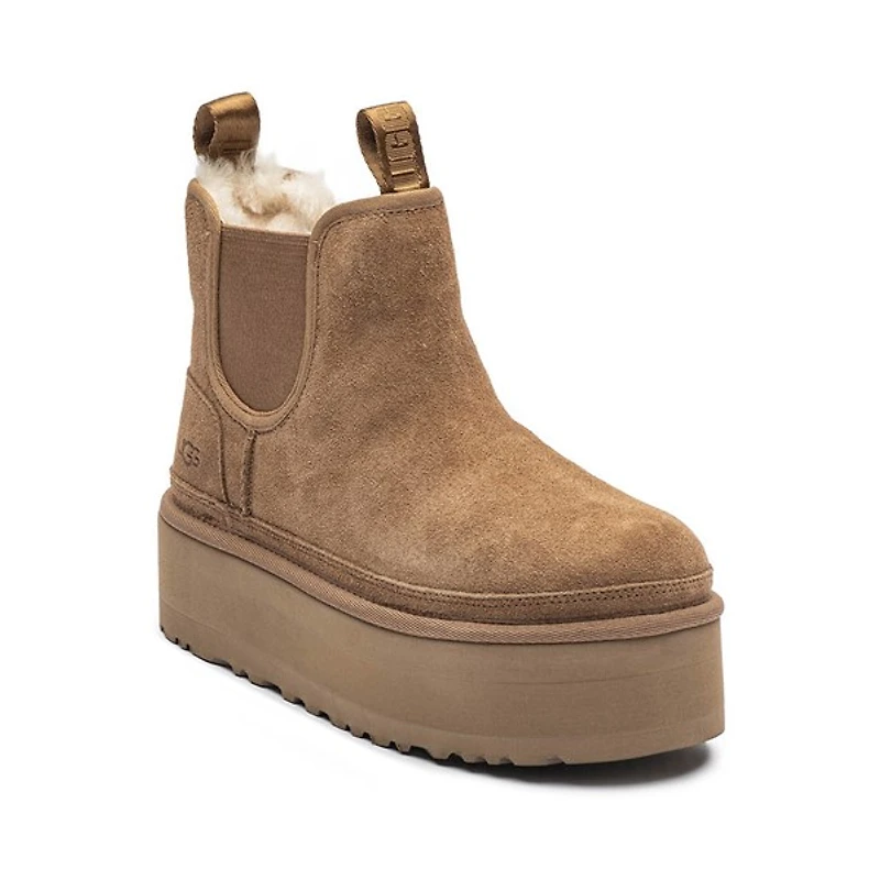 Botte Chelsea à plateforme UGG® Neumel pour femmes - Châtaigne