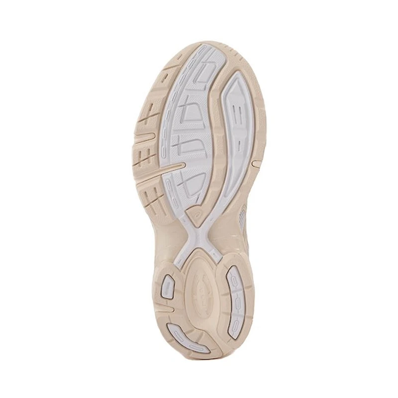 Chaussure athlétique Asics Gel-1130 pour femmes - Blanche / Beige