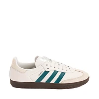 Chaussure athlétique adidas Samba OG - Blanche / Turquoise foncé Gomme