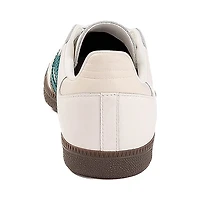 Chaussure athlétique adidas Samba OG - Blanche / Turquoise foncé Gomme
