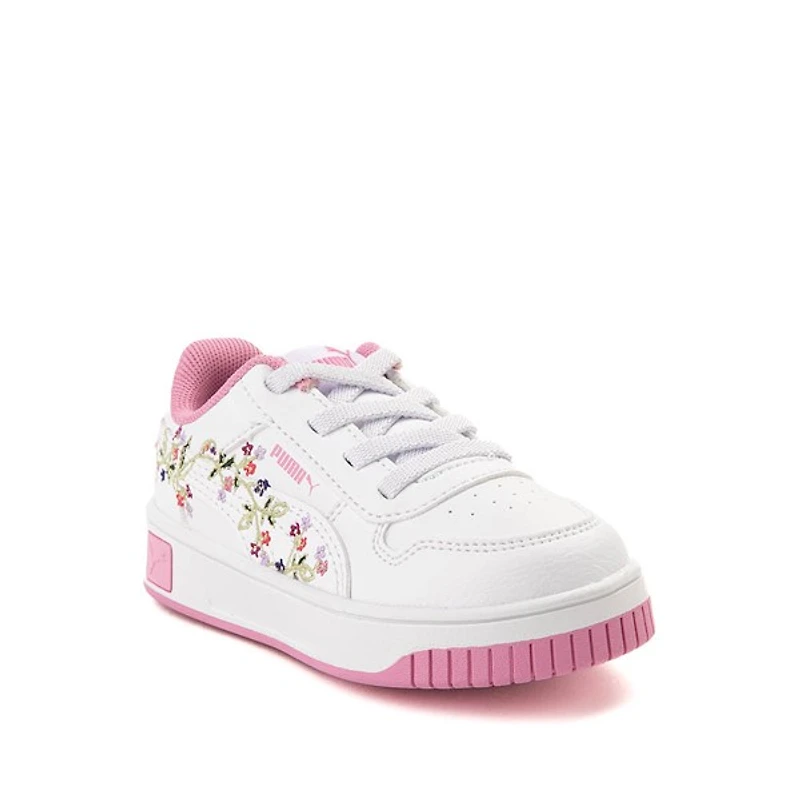 Chaussure athlétique PUMA Carina Street Floral - Bébés / Tout-petits Blanche Mauve