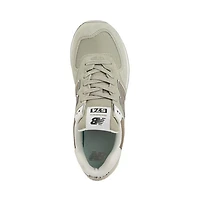 Chaussure athlétique New Balance 574 pour femmes - Vert olive / kaki Crème