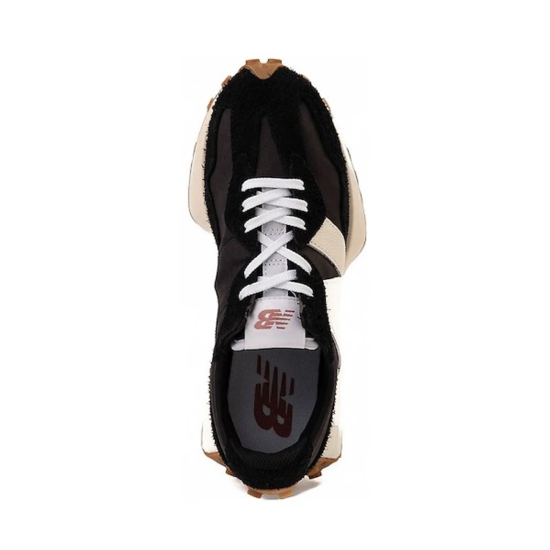 Chaussure athlétique New Balance 327 pour femmes - Noire / Blanche