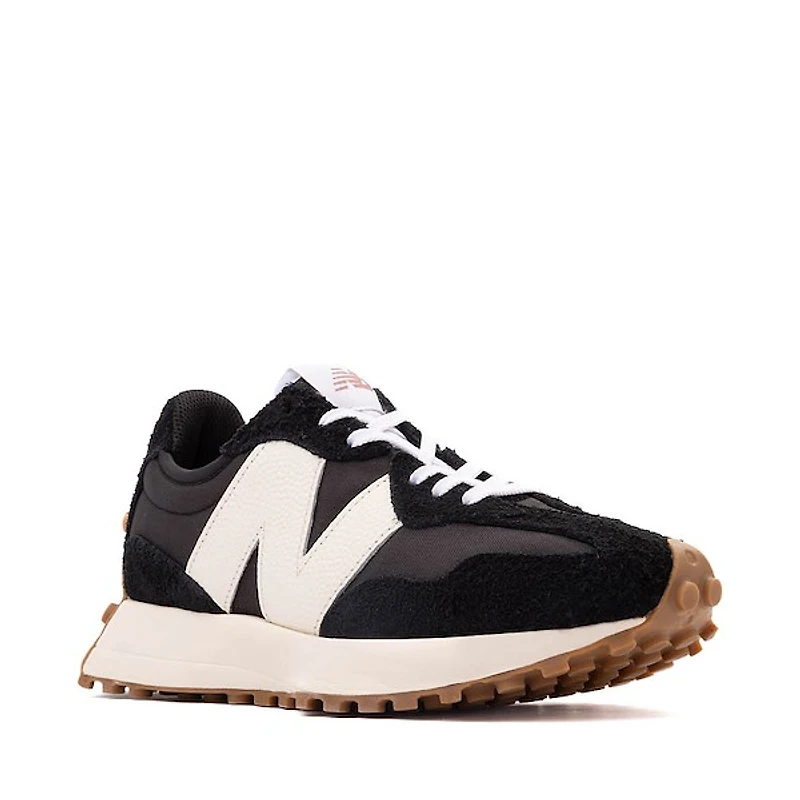 Chaussure athlétique New Balance 327 pour femmes - Noire / Blanche