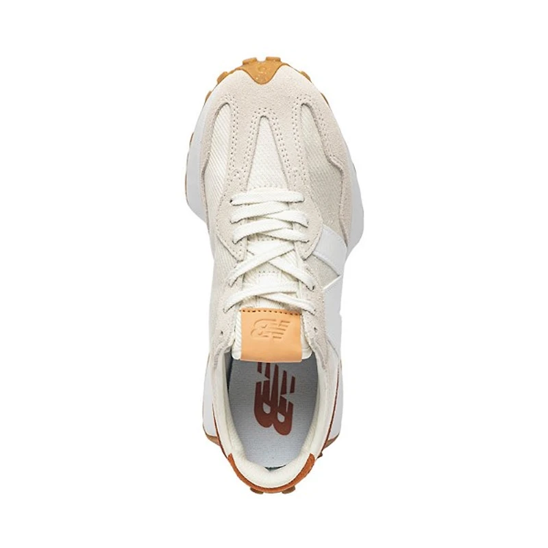 Chaussure athlétique New Balance 327 pour femmes - Ivoire / Rouille