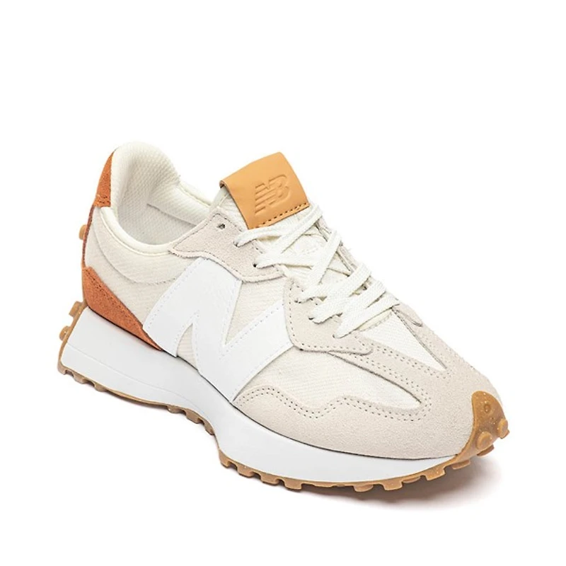 Chaussure athlétique New Balance 327 pour femmes - Ivoire / Rouille