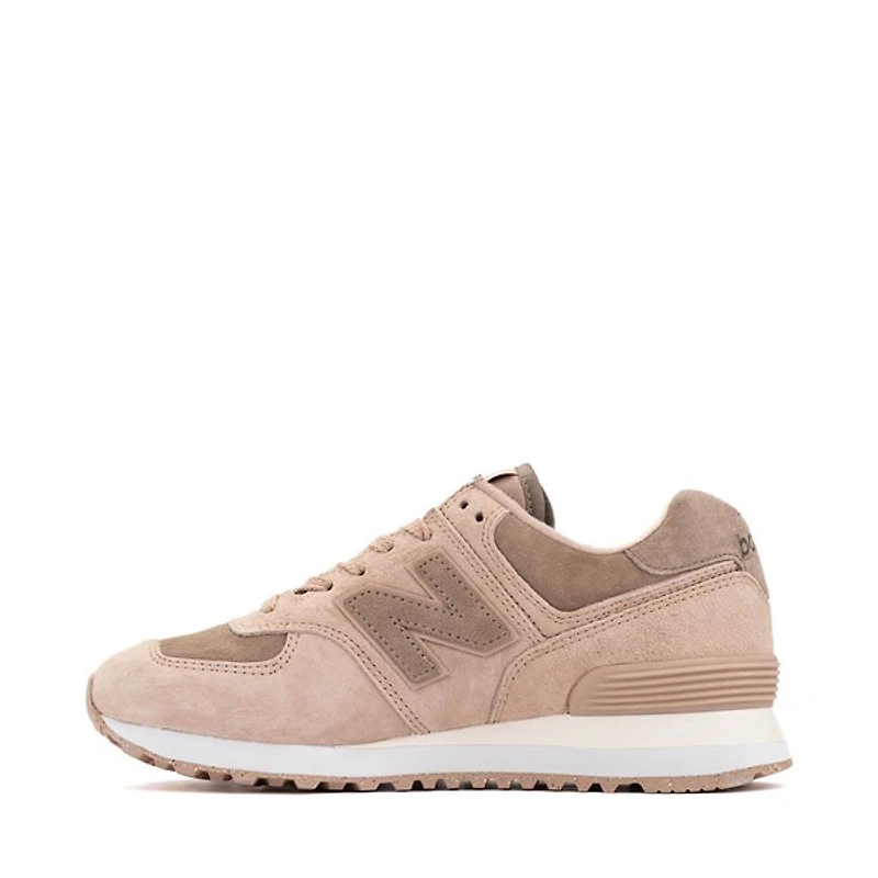 Chaussure athlétique New Balance 574 pour femmes - Taupe / Brun champignon