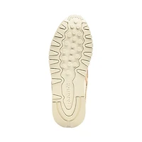 Chaussure athlétique Reebok Classic en cuir pour femmes - Craie / Beige Rose antique
