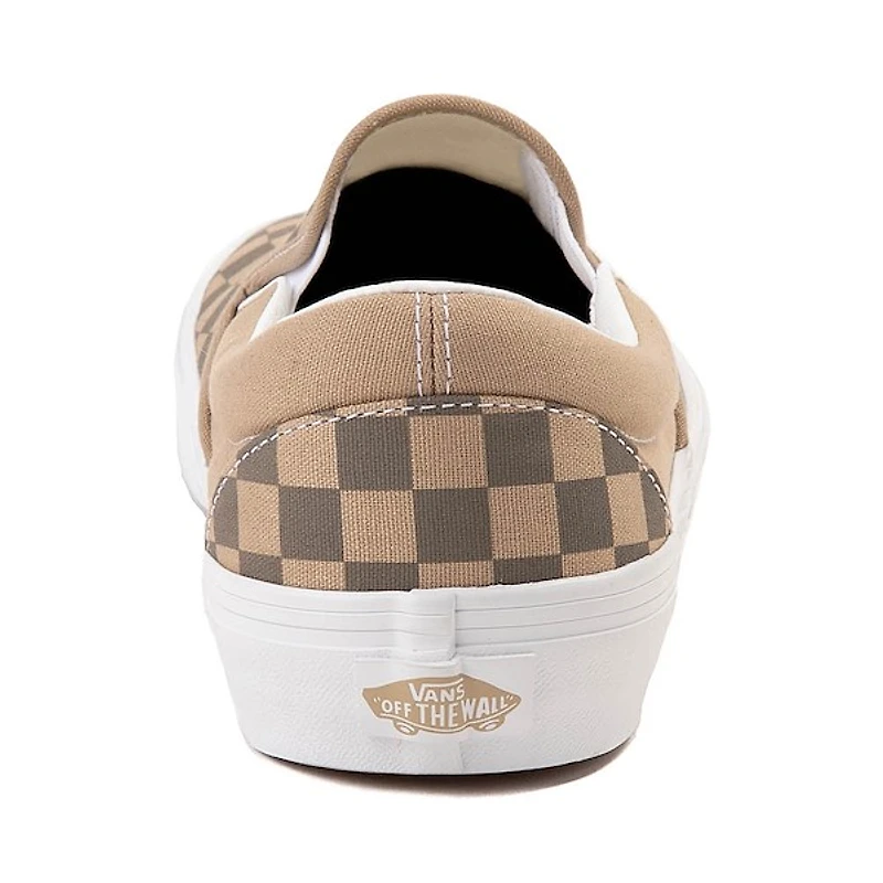 Chaussure de skate sans lacets Vans à motif en damier