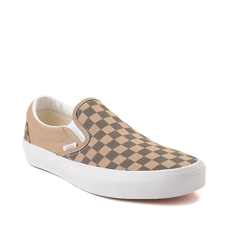 Chaussure de skate sans lacets Vans à motif en damier
