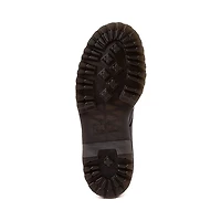 Botte Dr. Martens 1460 à 8 œillets Zip Heart pour femmes - Noire / Lavande