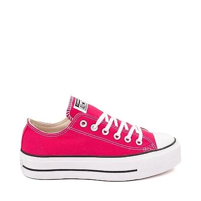 Basket Converse Chuck Taylor All Star Lift Lo pour femmes - Rose cerise