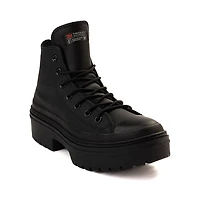 Basket imperméable à talon Converse Chuck Taylor All Star Hi Lugged pour femmes - Monochrome noire