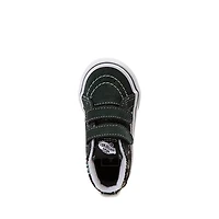 Chaussure de skate Vans Sk8-Mid Reissue V Glow - Bébés / Tout-petits - Noire / Imprimés de dinosaures