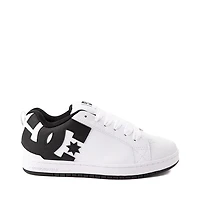 Mens DC Court Graffik Skate Shoe - White / Black