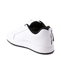 Mens DC Court Graffik Skate Shoe - White / Black