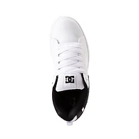 Chaussure de skate DC Court Graffik pour hommes - Blanche / Noir