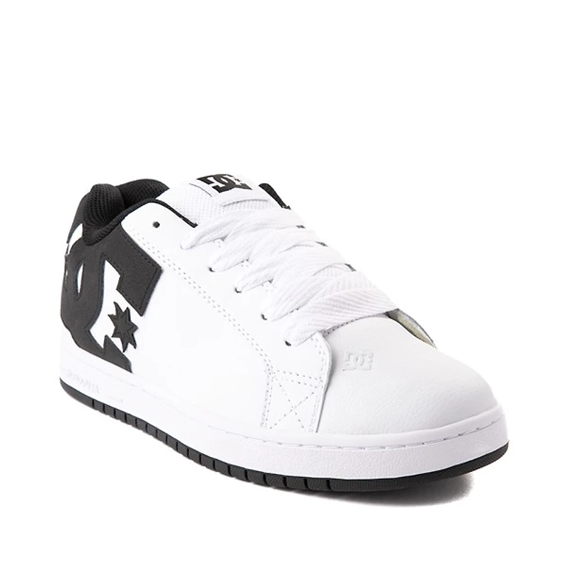 Chaussure de skate DC Court Graffik pour hommes - Blanche / Noir