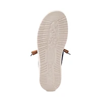 Chaussure décontractée HEYDUDE Wally Break Stitch pour hommes - Bleu marine
