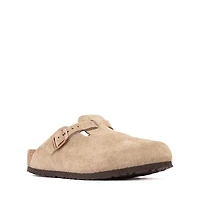 Birkenstock Boston Clog - Little Kid Taupe
