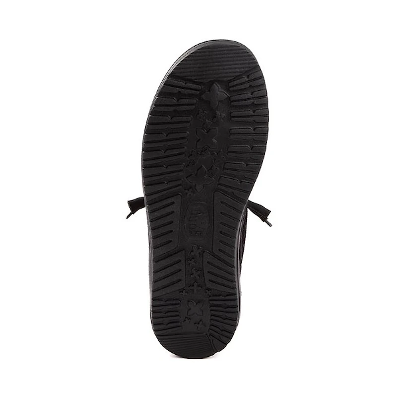 Chaussure décontractée HEYDUDE Wally Funk pour hommes - Monochrome noire