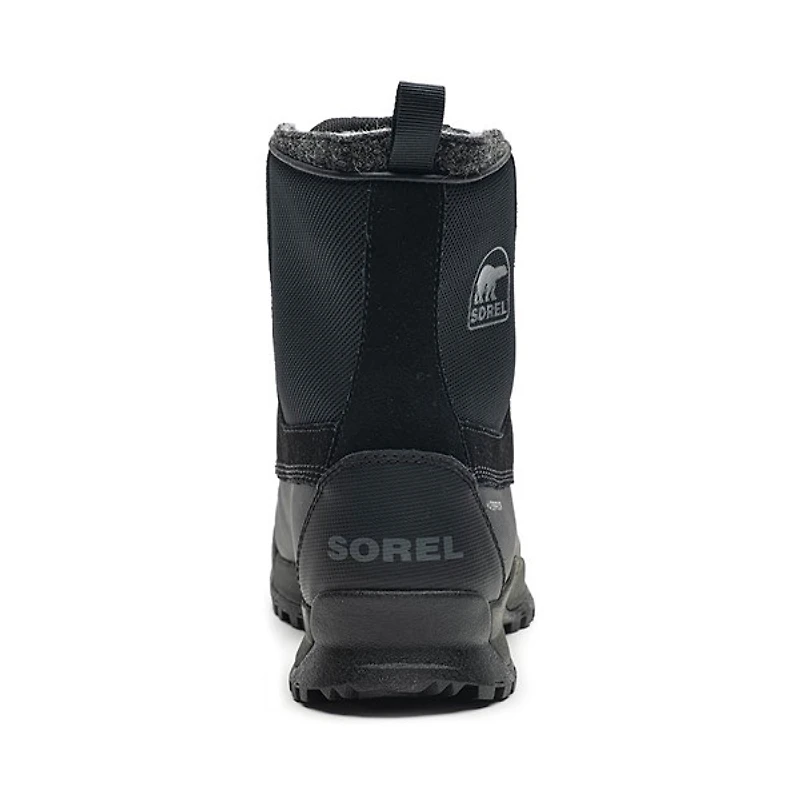 Botte imperméable Sorel BUXTON™ Lite Lace Plus pour hommes - Noire