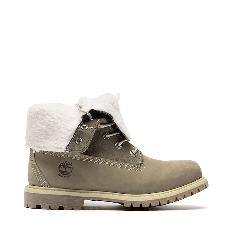 Womens Timberland® Authentics Waterproof Roll-Top Boot - Light Brown