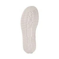 Chaussure décontractée sans lacets HEYDUDE Wally Stretch Sox pour hommes - Brun clair