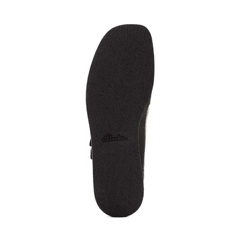 Mens Clarks Wallabee EVO Chukka Boot - Black
