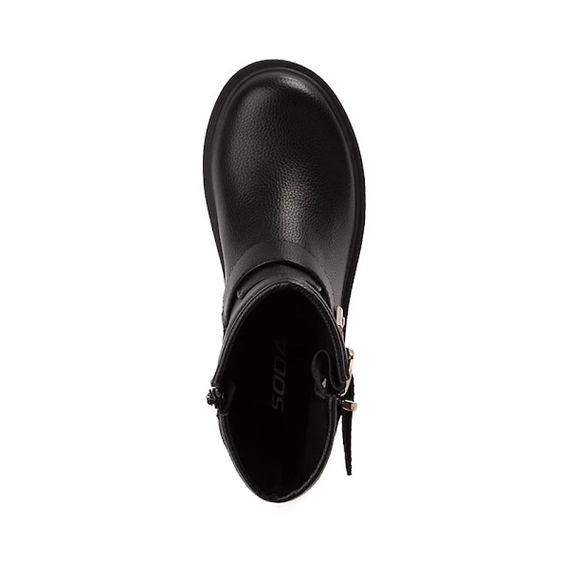 Botte de moto Sarah-Jayne pour femmes - Noire
