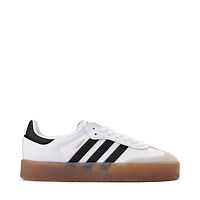 Womens adidas Sambae Athletic Shoe - White / Core Black Gold Metallic