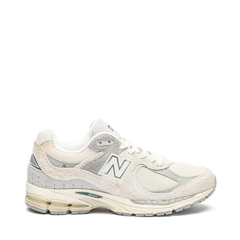 Chaussure athlétique New Balance 2002 pour hommes - Blanc lin / Gris