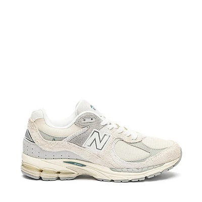 Chaussure athlétique New Balance 2002 pour hommes - Blanc lin / Gris