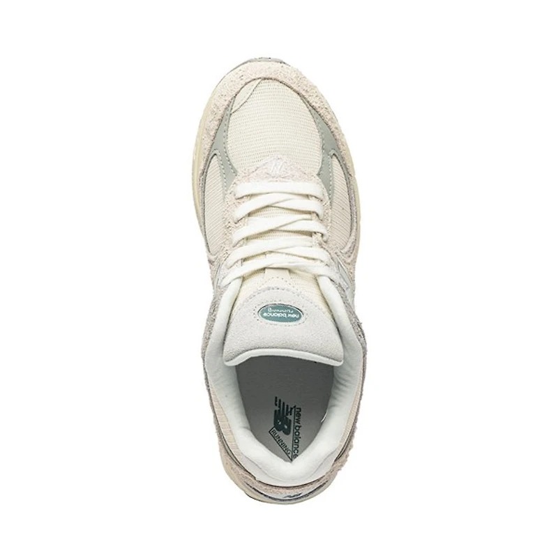 Chaussure athlétique New Balance 2002 pour hommes - Blanc lin / Gris