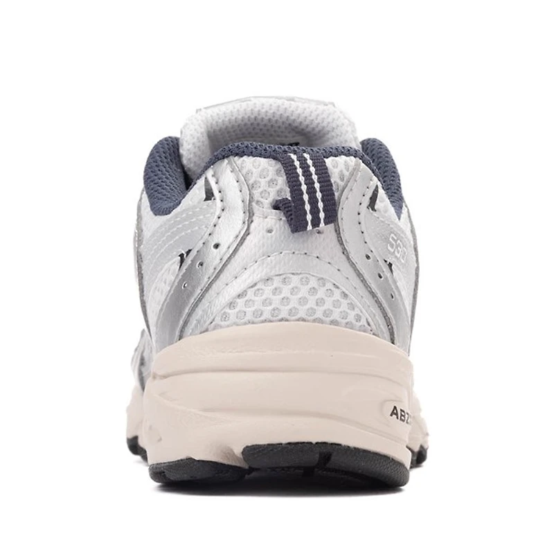 Chaussure athlétique New Balance 530 Bungee - Enfants Grise / Bleu marine NB