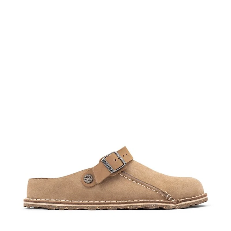 Womens Birkenstock Lutry Premium Clog - Taupe