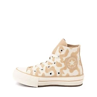 Basket montante Converse Chuck Taylor All Star Lift Lavish Leopard - Enfants Blanc cassé / Beige