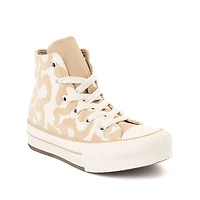 Basket montante Converse Chuck Taylor All Star Lift Lavish Leopard - Enfants Blanc cassé / Beige