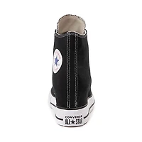 Basket compensée classique Converse Chuck Taylor All Star - Noire / Blanche