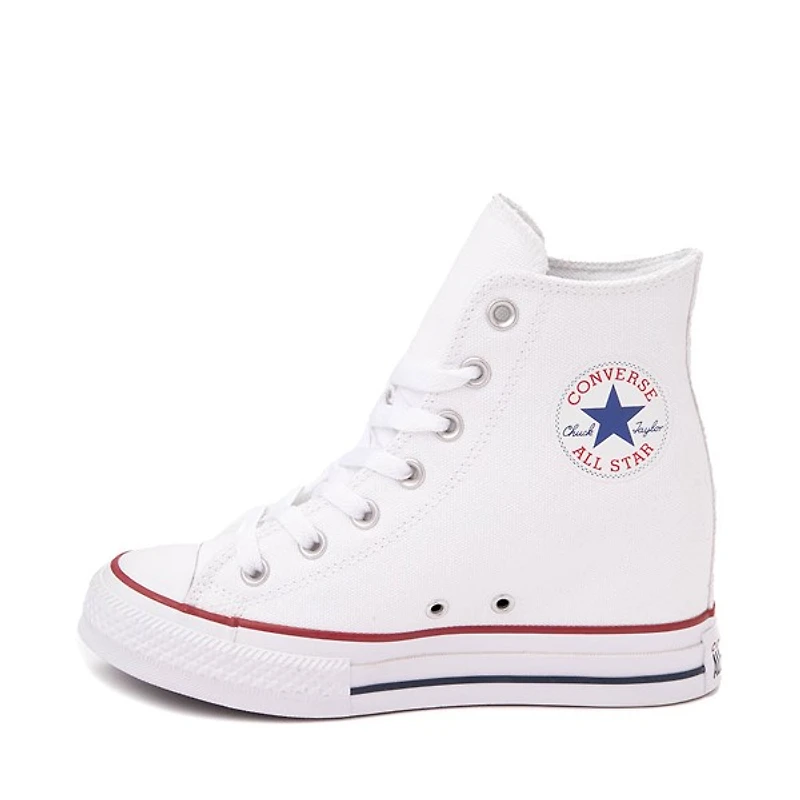 Basket compensée classique Converse Chuck Taylor All Star - Blanche