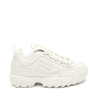 Chaussure athlétique Fila Disruptor 2 Premium pour femmes - Beige monochrome