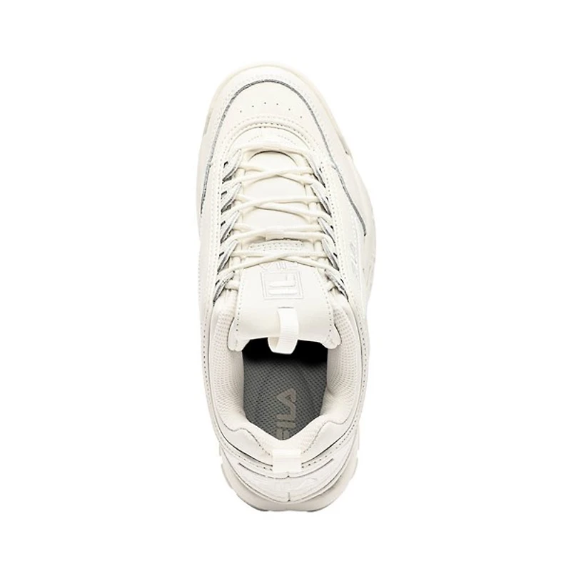 Chaussure athlétique Fila Disruptor 2 Premium pour femmes - Beige monochrome
