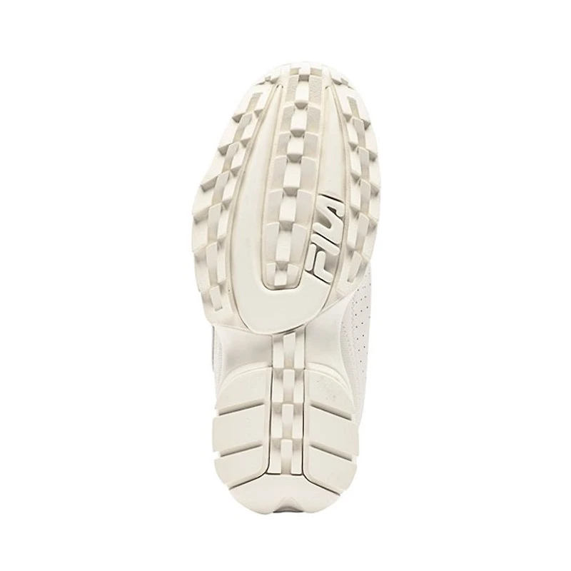 Chaussure athlétique Fila Disruptor 2 Premium pour femmes - Beige monochrome