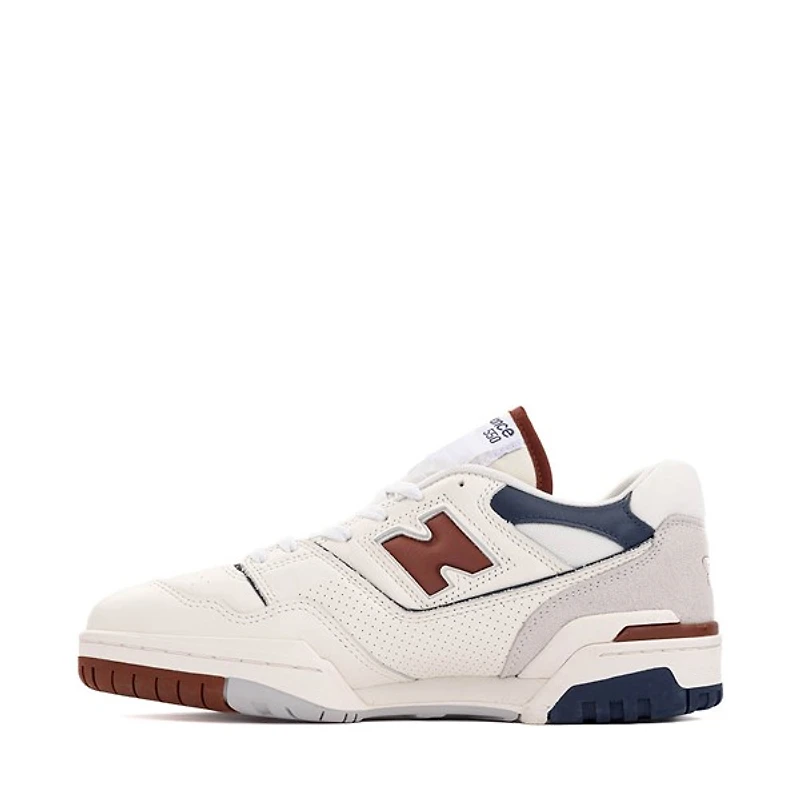 New Balance 550 Athletic Shoe - White / Navy Rust