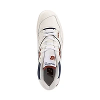 Chaussure athlétique New Balance 550 - Blanche / Bleu marine Rouille
